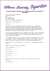 Gilbert's incomplete application letter